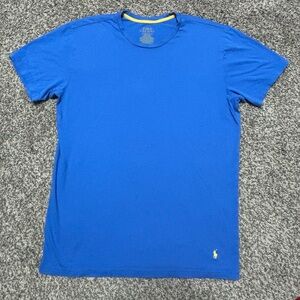 POLO Ralph Lauren Men’s Blue Cotton Short Sleeve T-shirt Size Medium